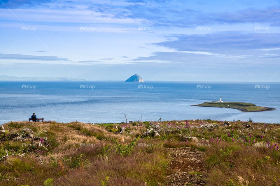 Seascape isle of Arran scotland 