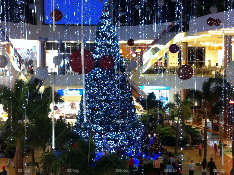 christmas happy christmas tree lighted christmas tree lighted snow over christmas tree by alejin05