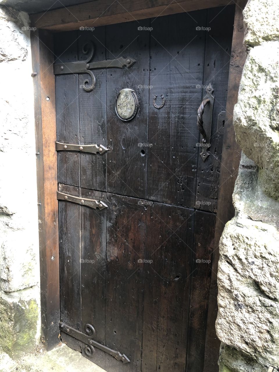 One of so many remarkable doors to be found all over Devon, UK.