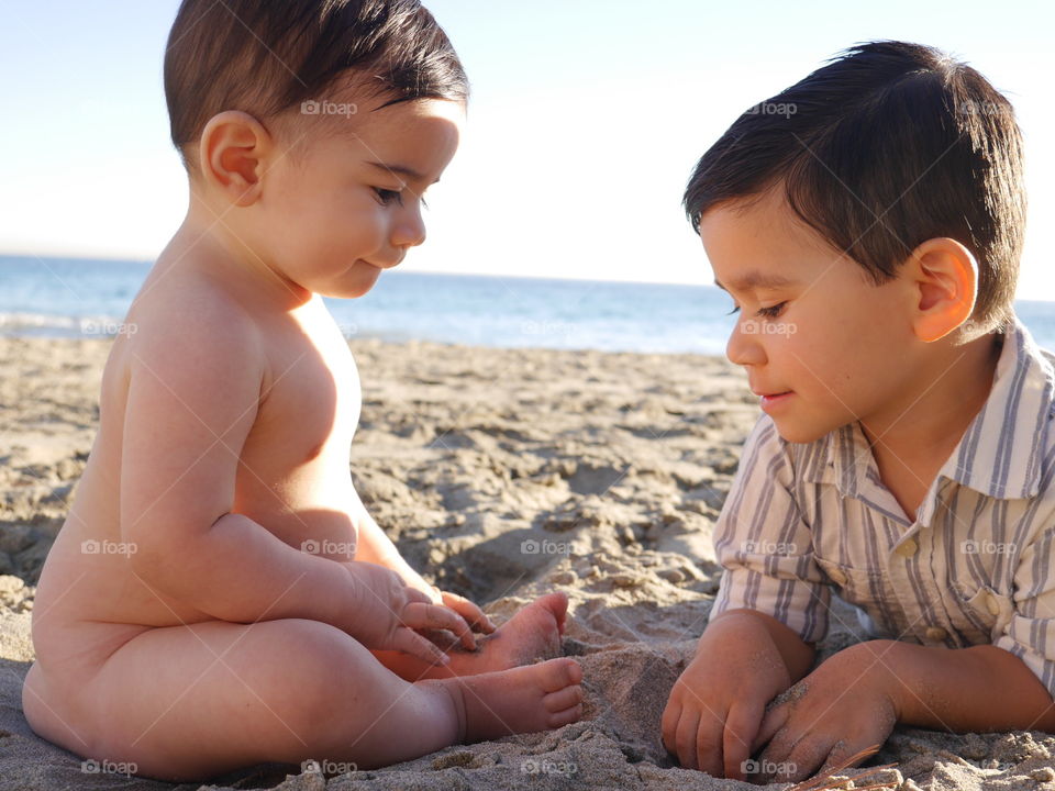 Child, Beach, Summer, Outdoors, Baby