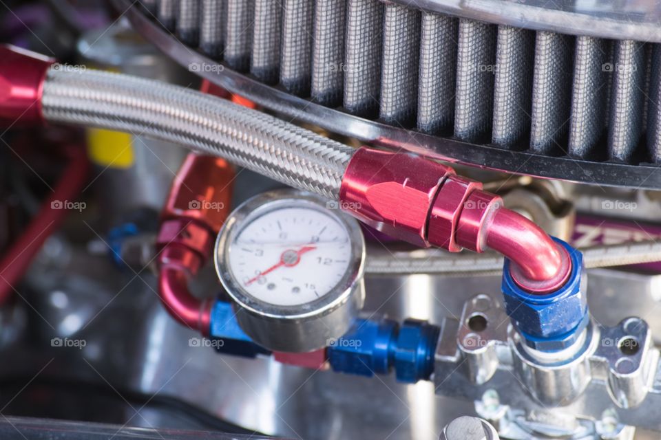 Classic restored engine