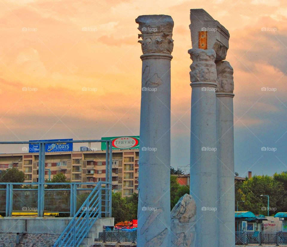 Rome columns