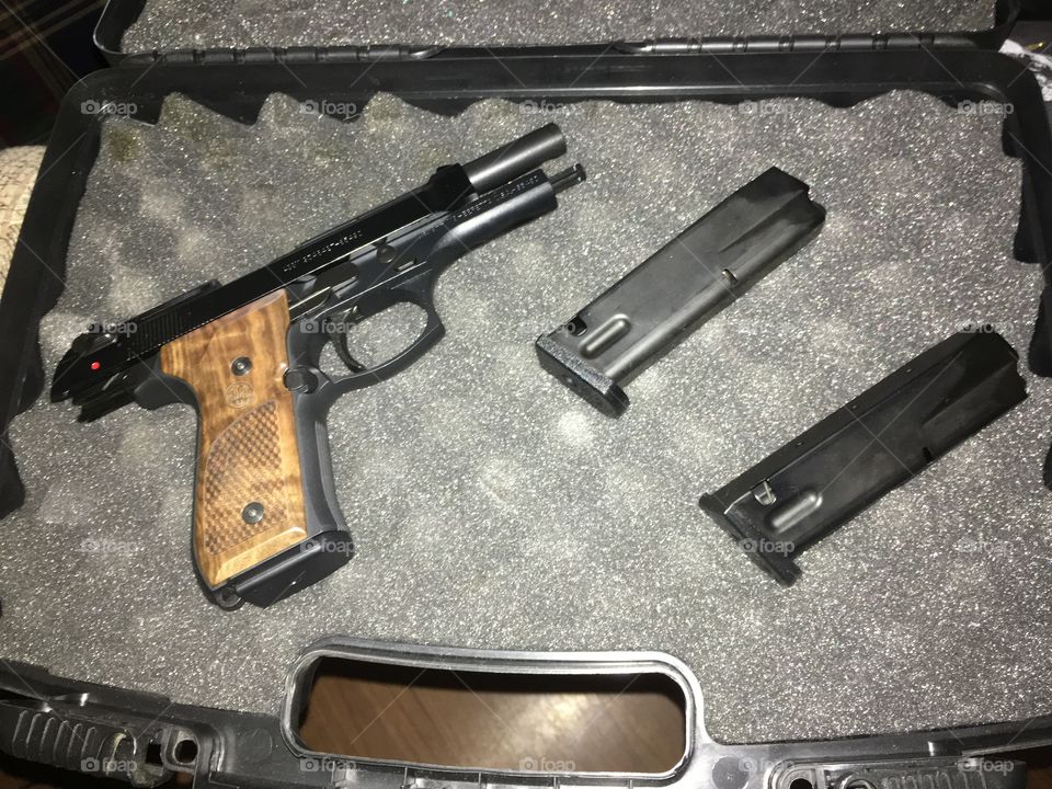 Offense, Gun, Weapon, Pistol, Police