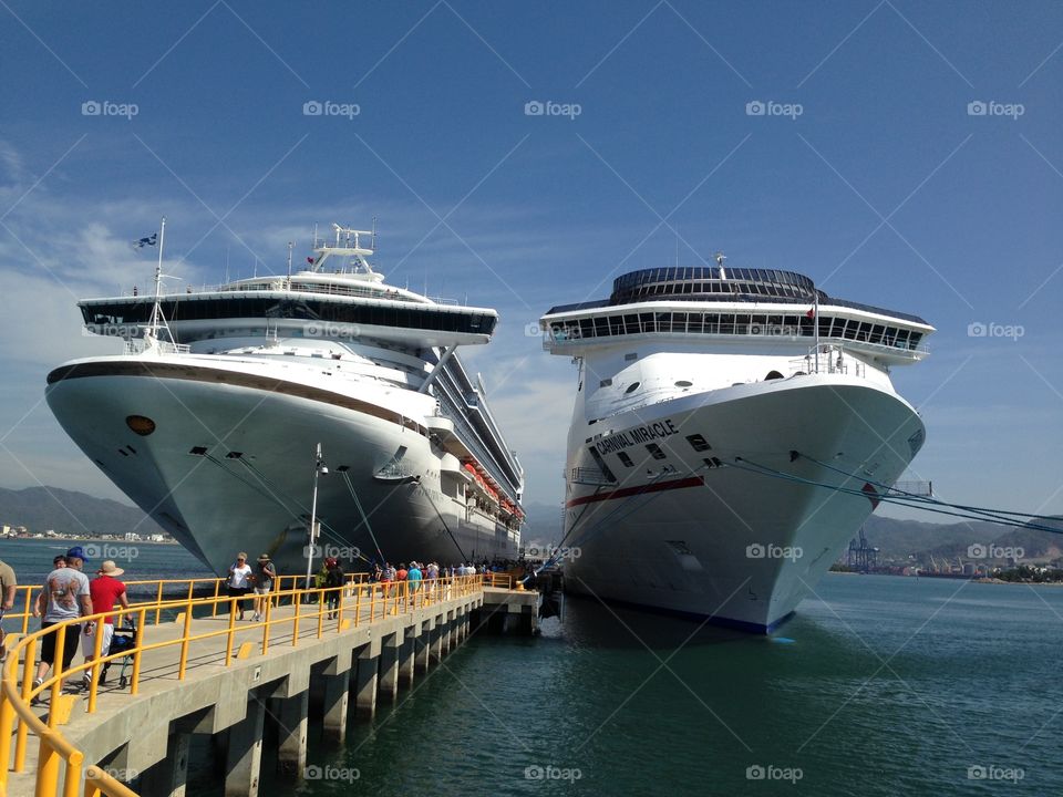 Cruise ships