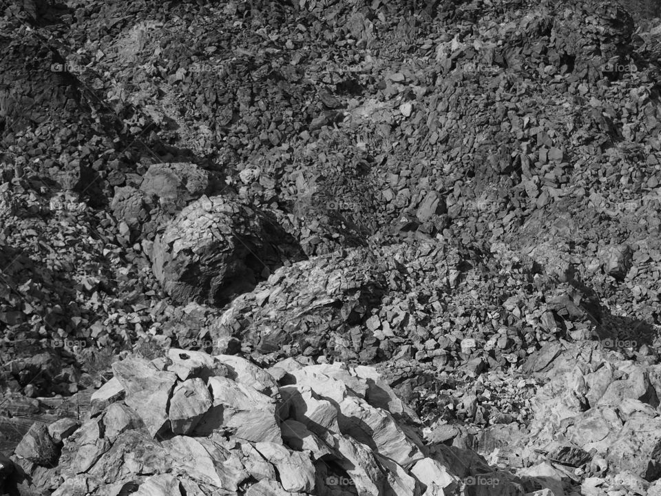 Rugged terrain of the Big Obsidian Flow 