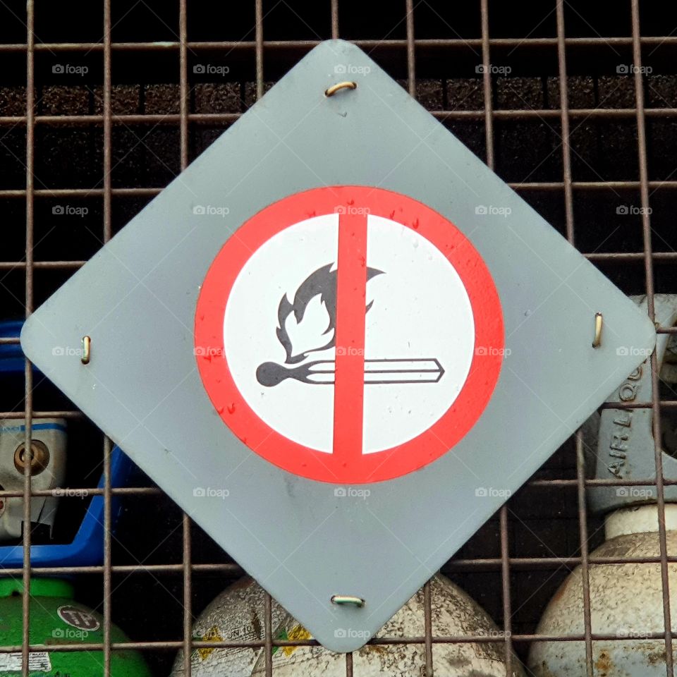 Beware, Open fire prohibited
