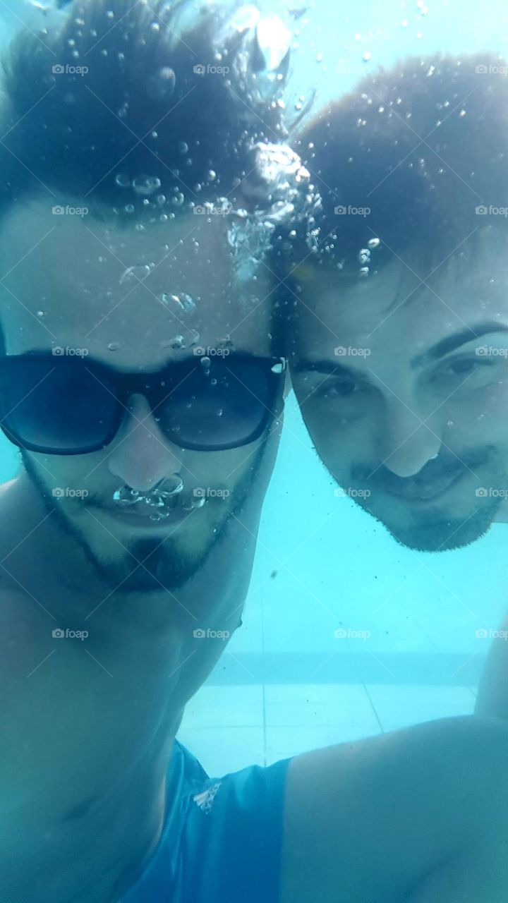 funny moment under water