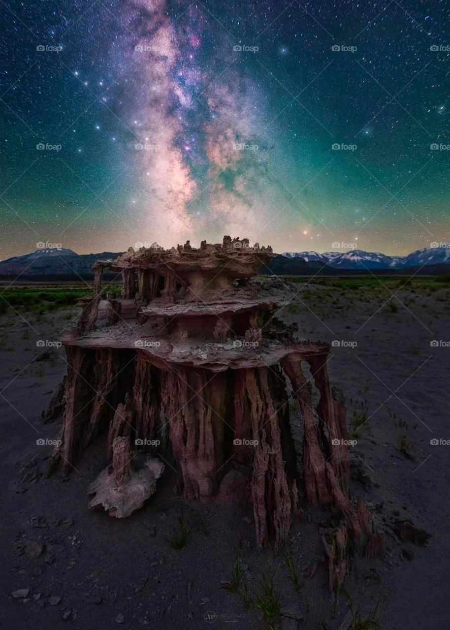 Mono Lake Tufa SNR