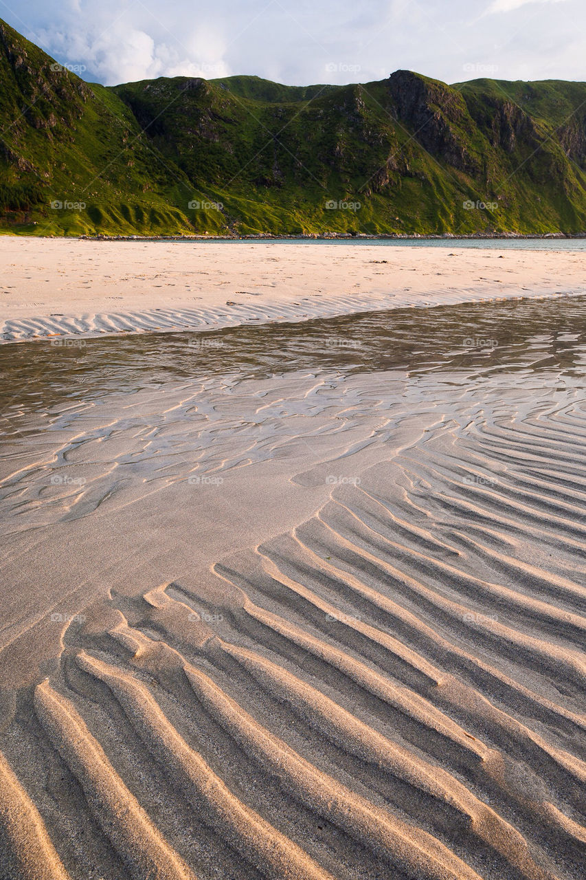 norway vatten hav sandstrand by stefanzander
