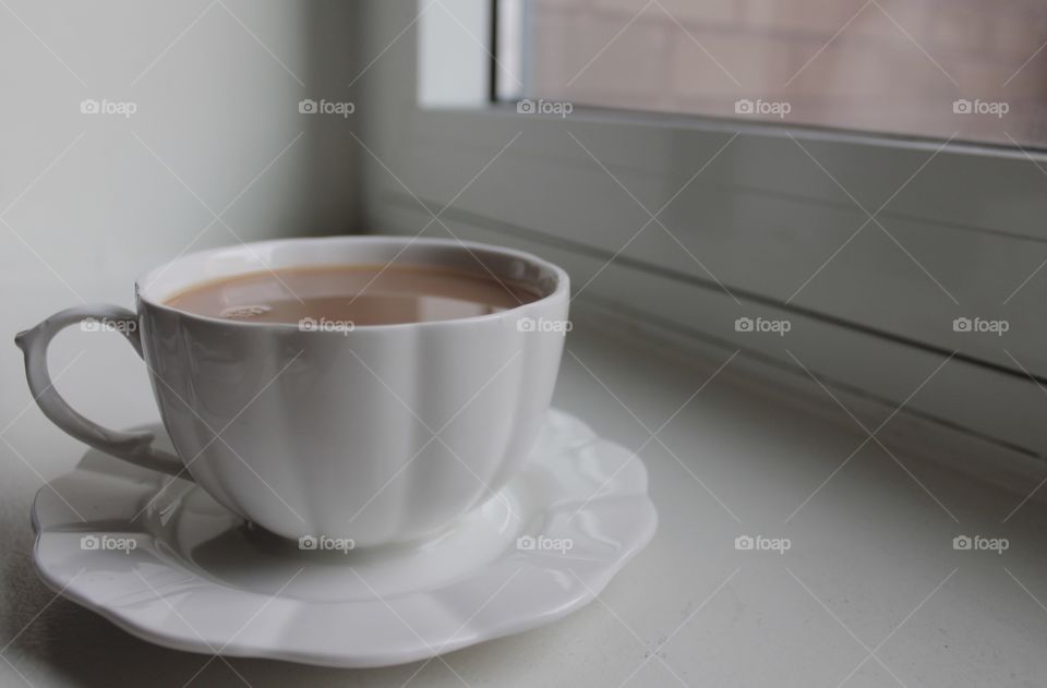 Close-up of a tea cup