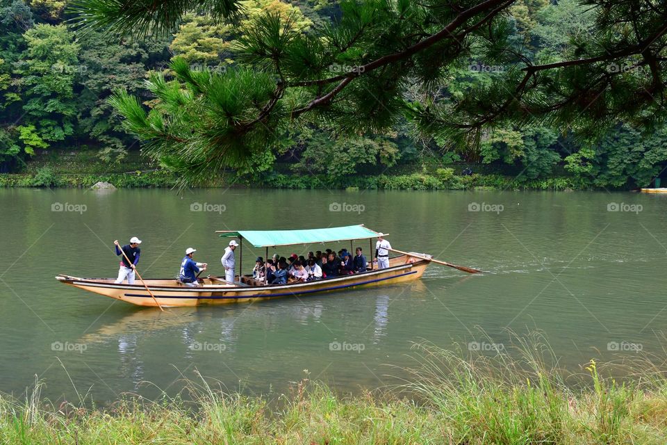 Boat tour down the river