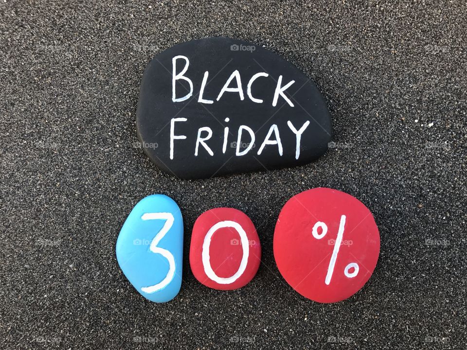 Black Friday, 30 per cent discount