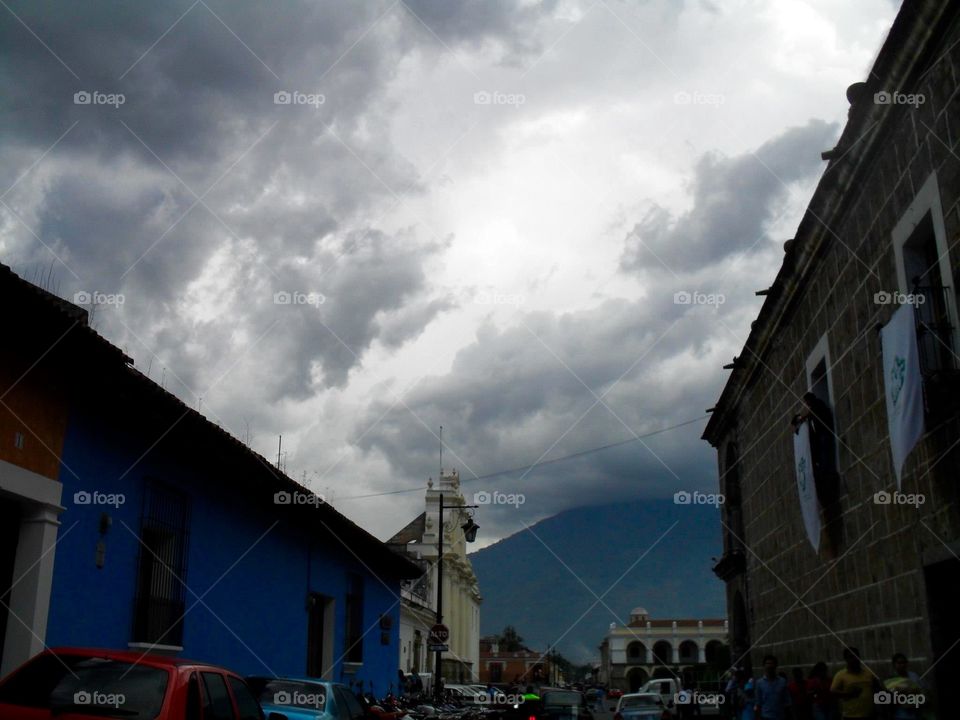 Storm Clouds In Guatemala