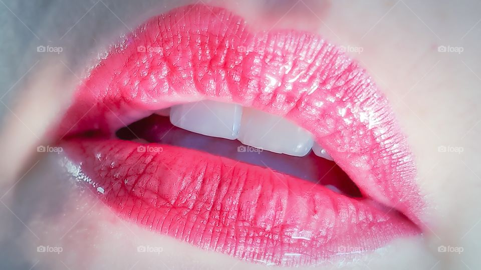 Pink lips