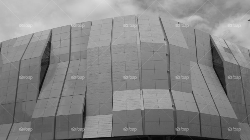 architecture black and white