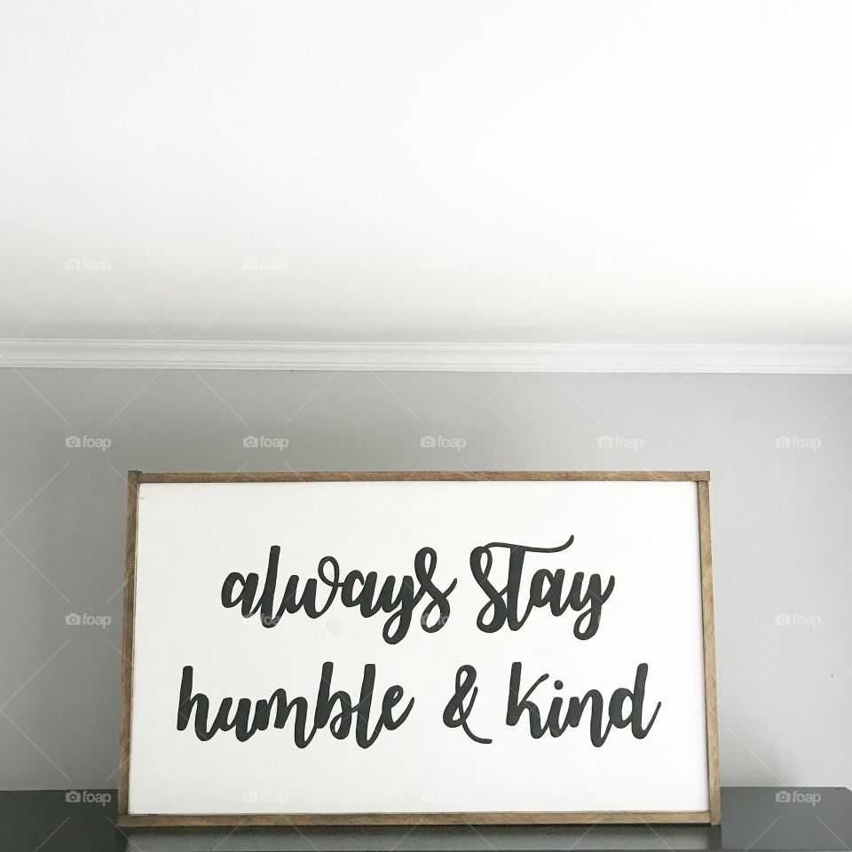 Humble and Kind