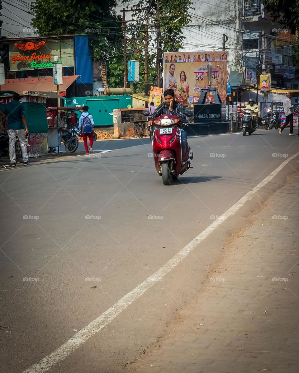 Scooter ride