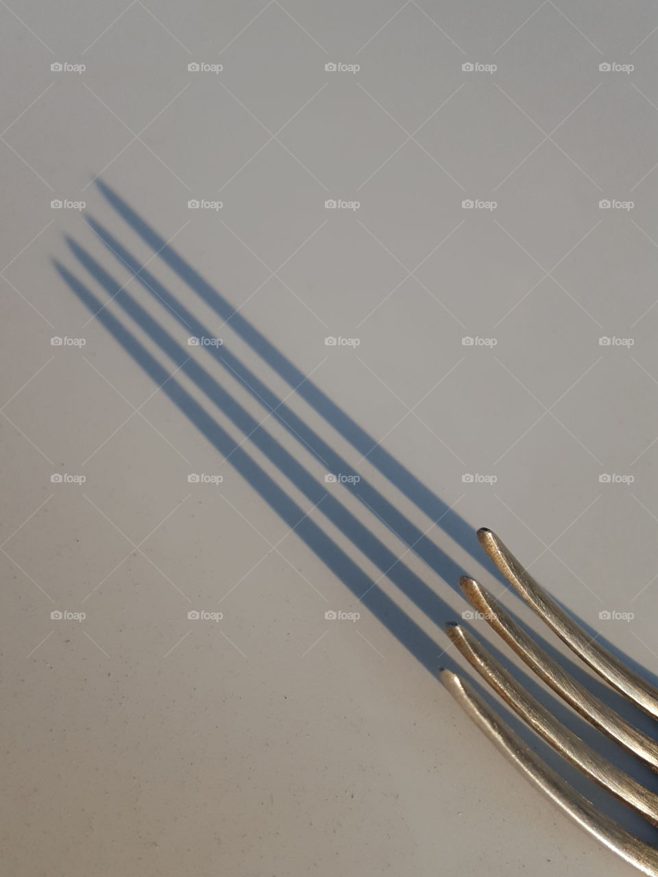 Metal Fork Long Shadow - 8 (series)