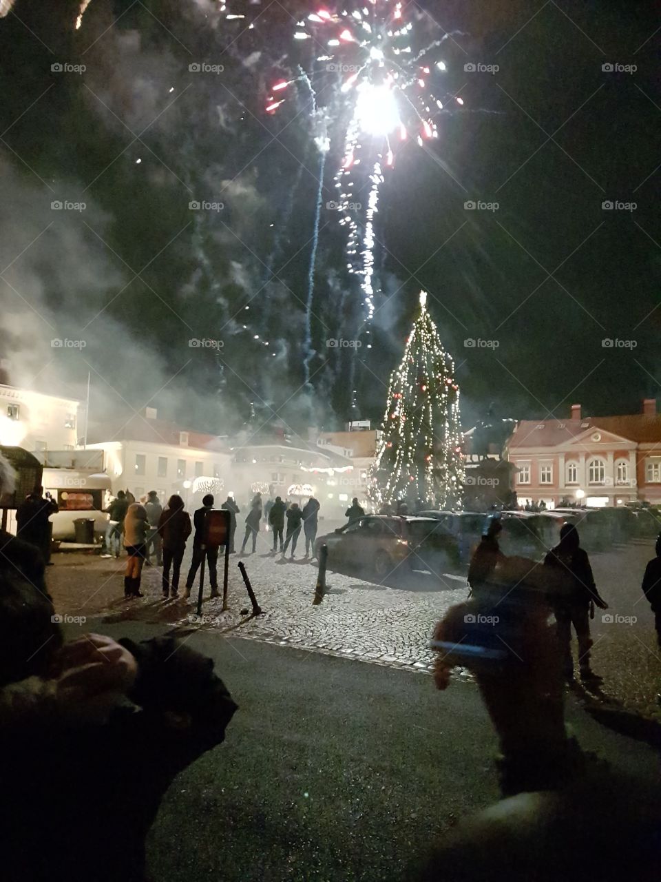 People, Flame, Festival, Fireworks, Smoke