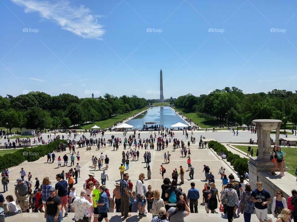 Washington monument. Washington DC
