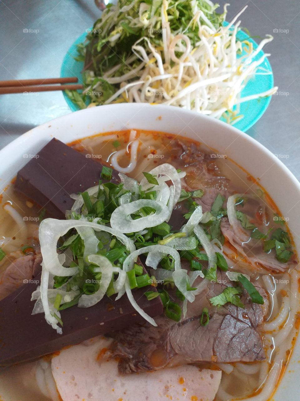 Vietnamese Hue style noodle.