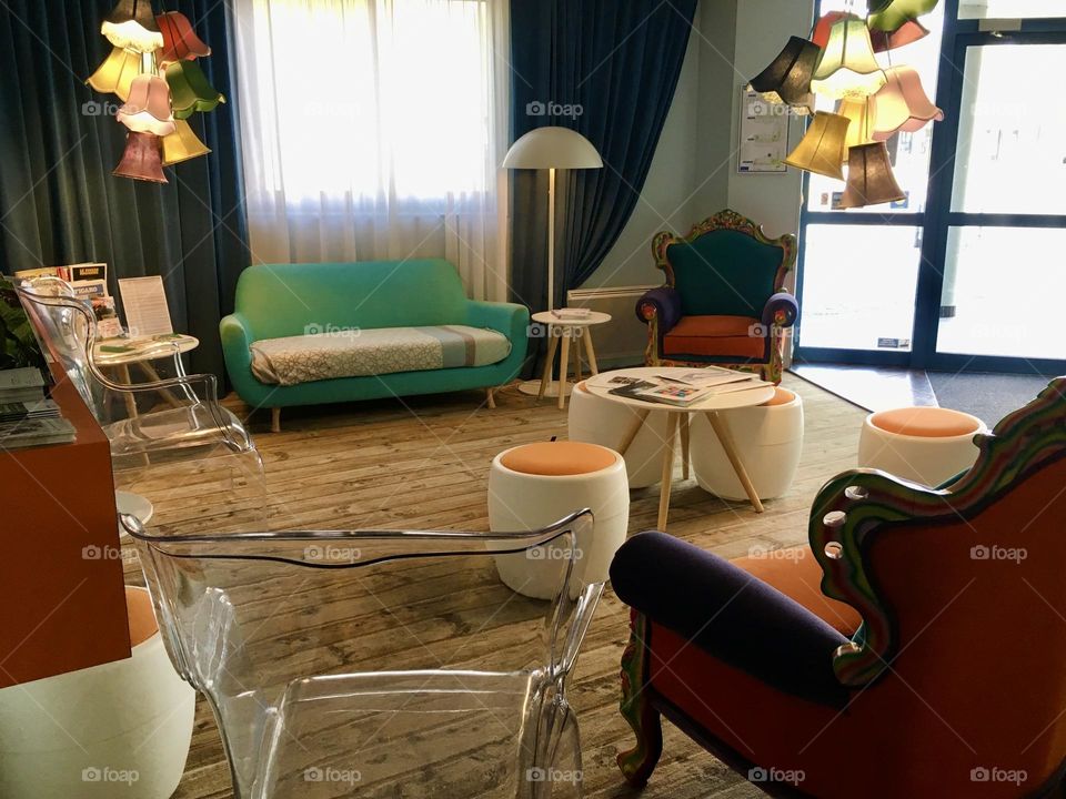 A room with vintage feel