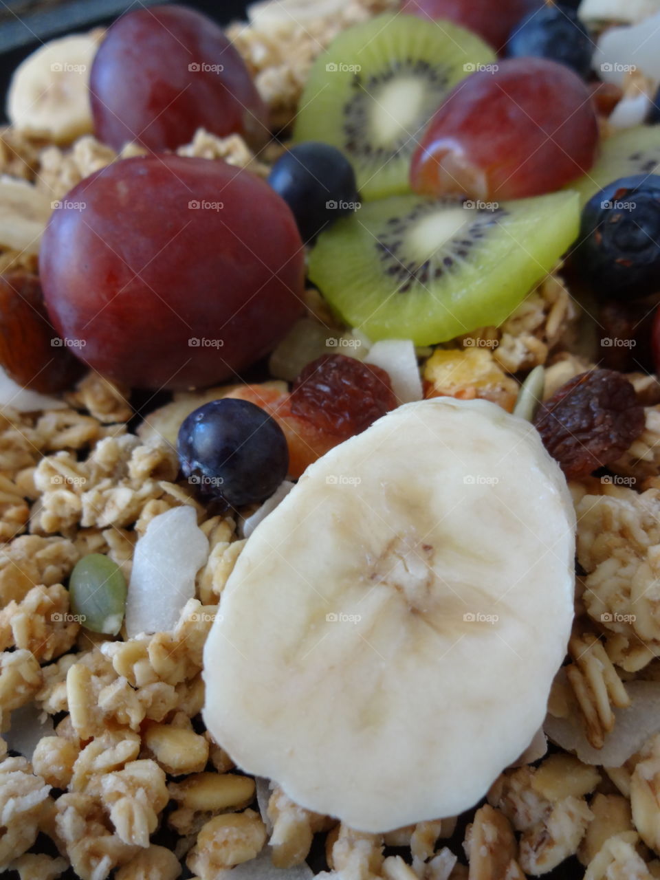 muesli. healthy muesli meal