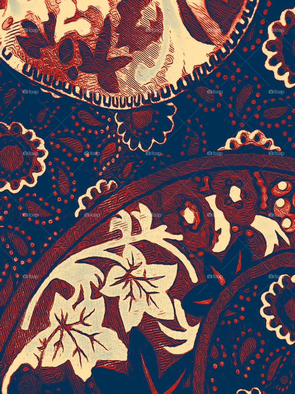 Bohemian pattern