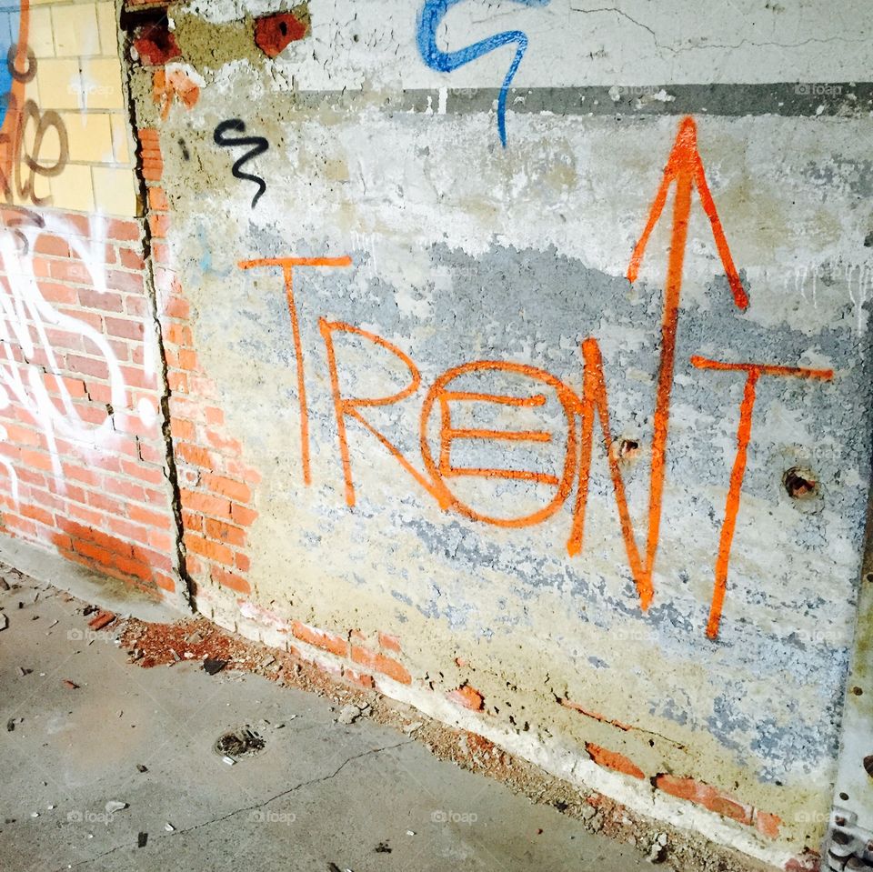Graffiti, Wall, Dirty, Old, Concrete
