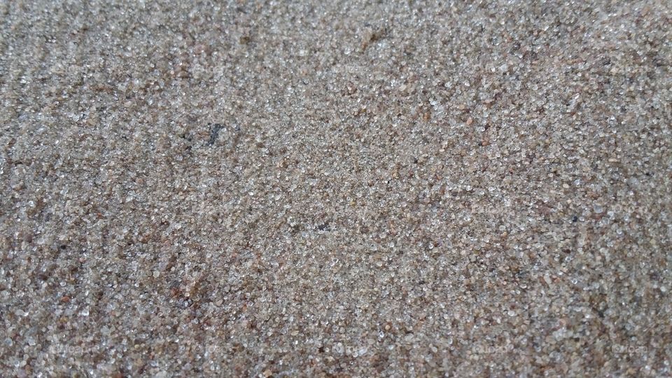 pequenos grãos de areia