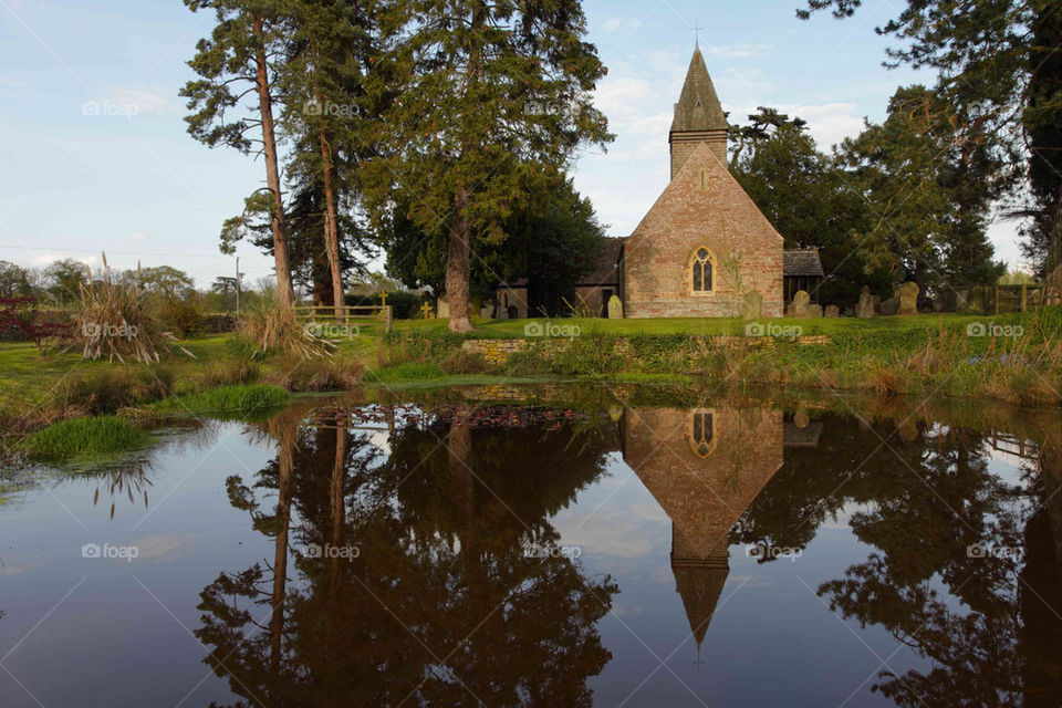 Village church in Herefordshire
