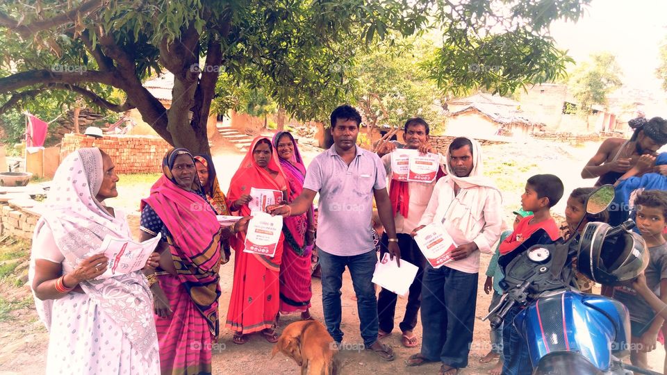 field work india corona kit distribution