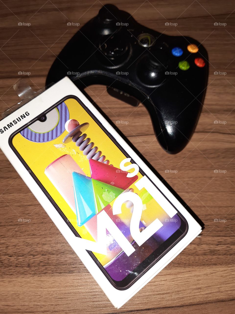 Samsung box and video game control