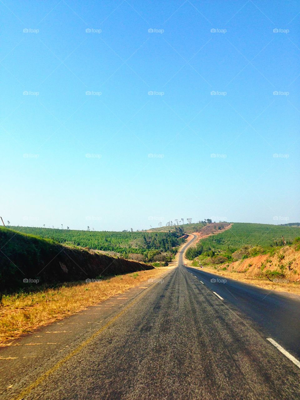 Road to malawi africa