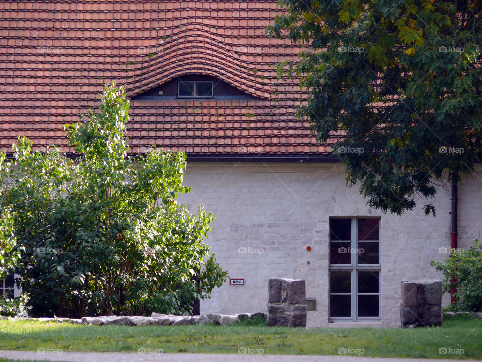 Architecture in Chorin, Germany.