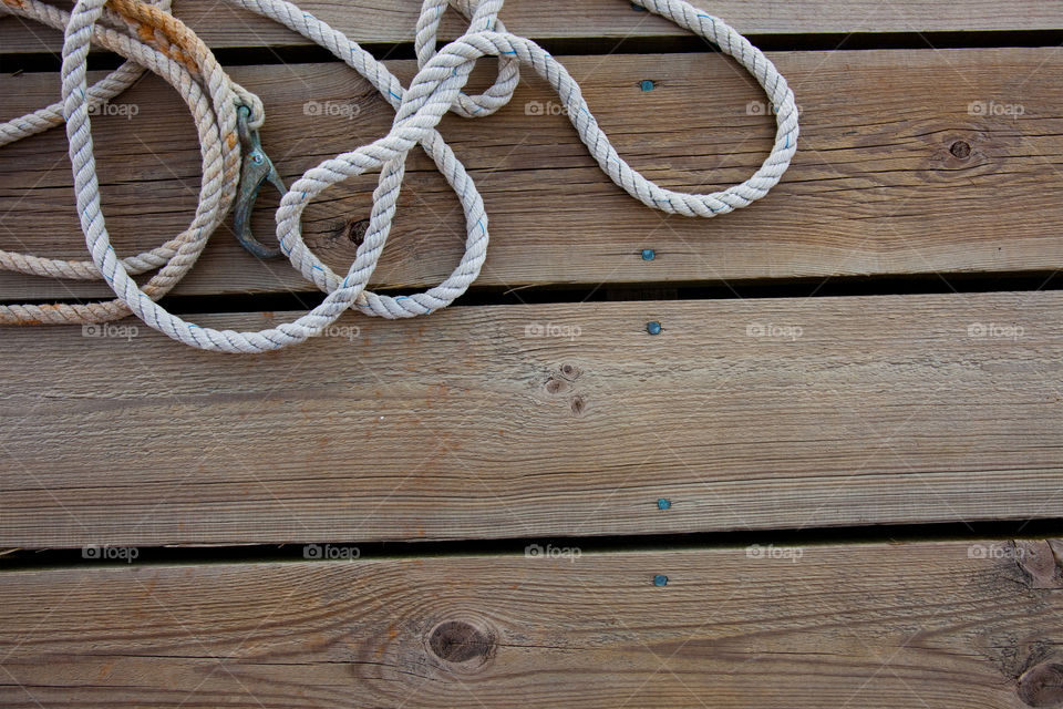 Jetty. Landing pier