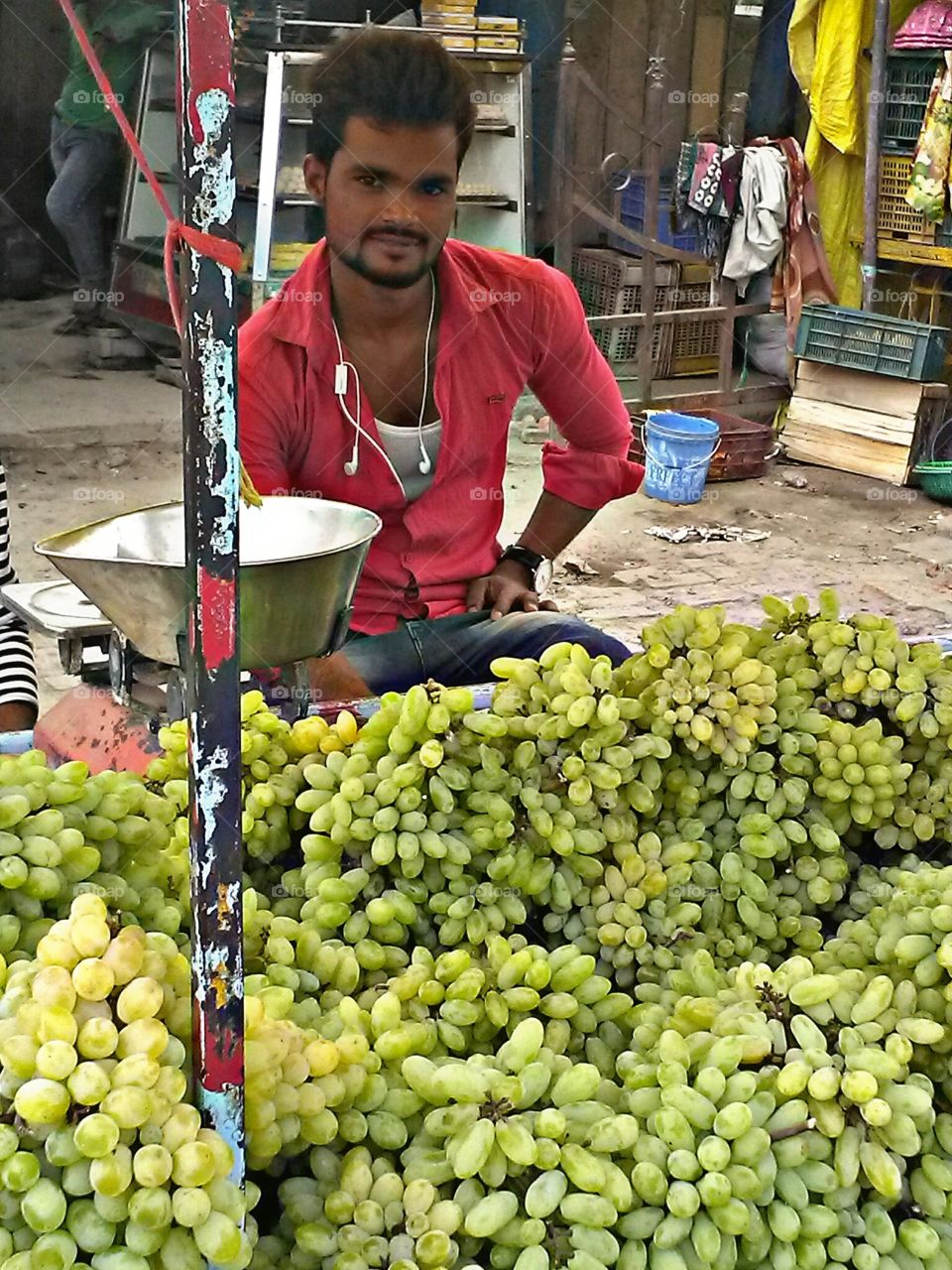 fruit seller....