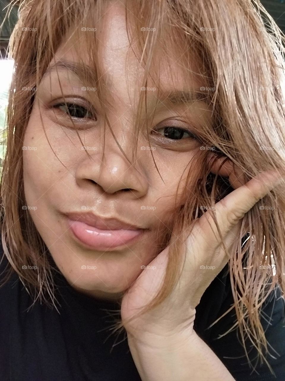 This woman of aged 46 is still attractive in her very own way of facing all the challenges in life by GOD's help.