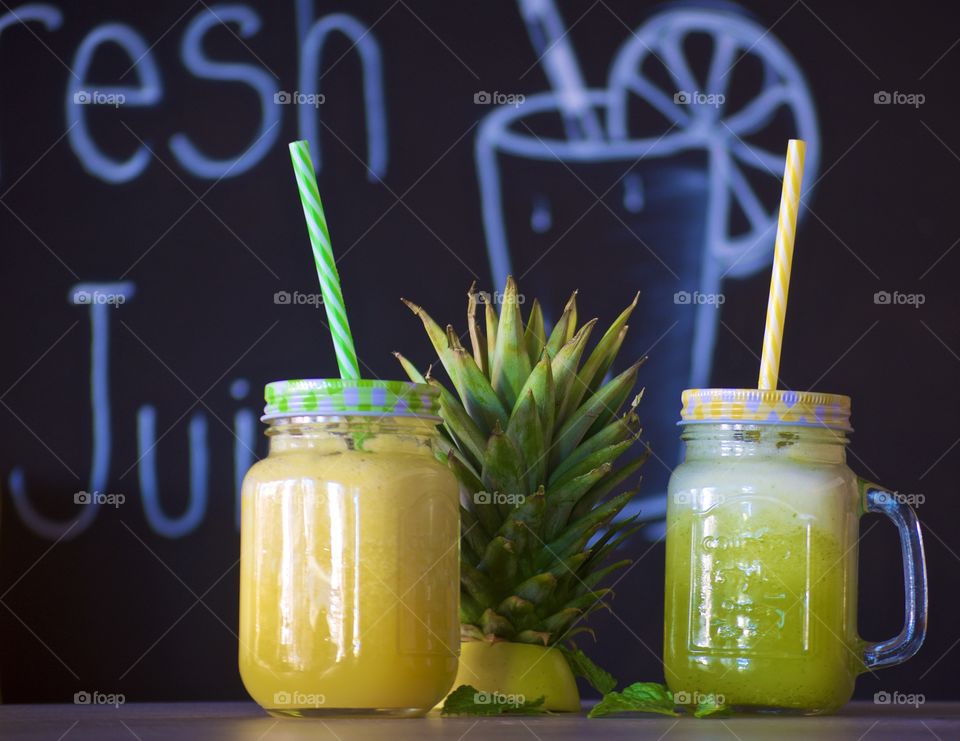 Fresh juice   Summer season 