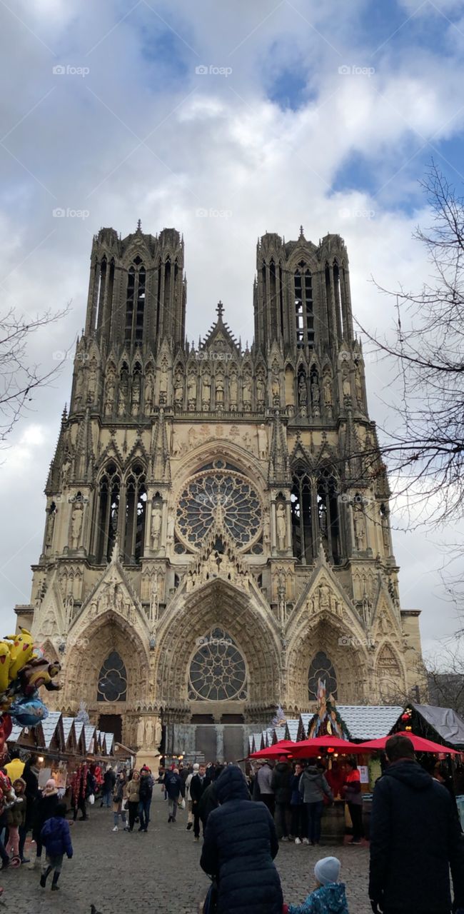 Reims royal cathedral