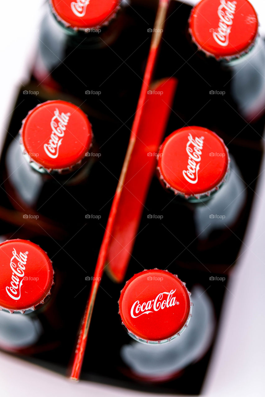Coke bottles 