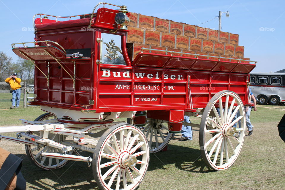 Budweiser wagon