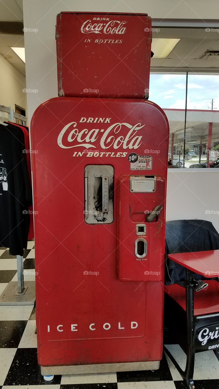 1956 Coke machine