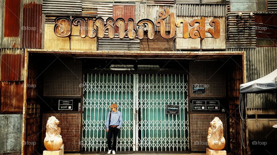 street in bangkok thailand