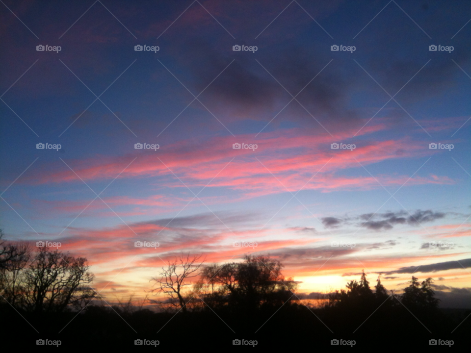 sky sunset clouds cloud by mattjuk81