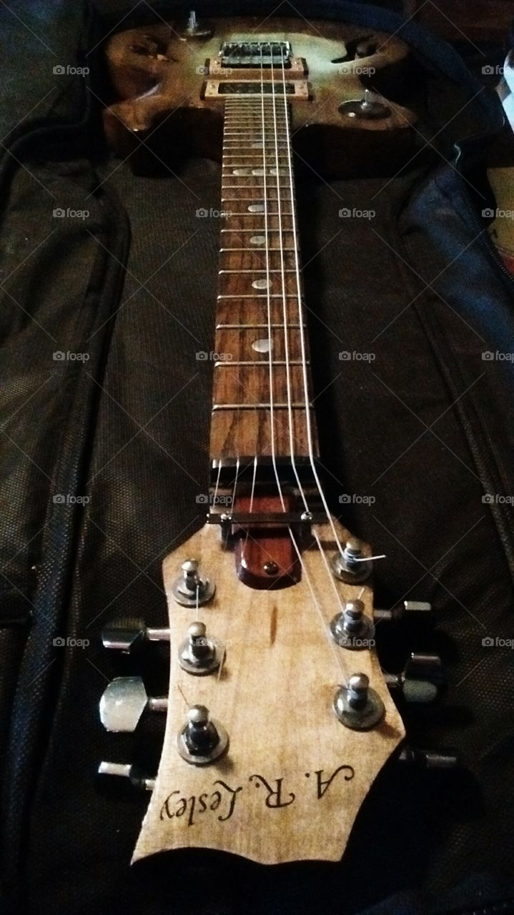 Custom Guitar Neck and Headstock