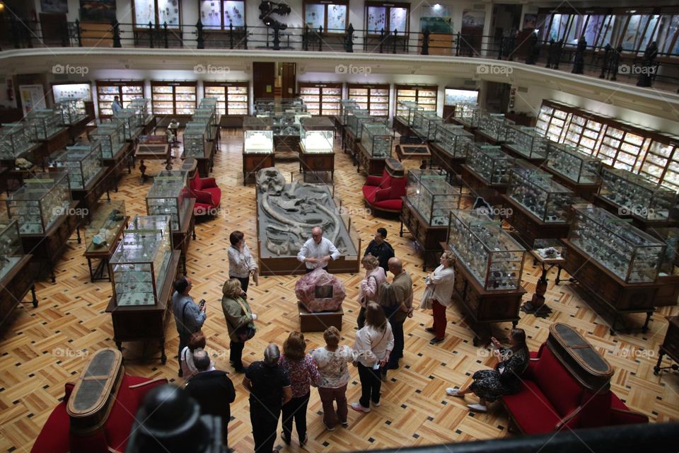 Lecture at the Mineral Museum in Madrid