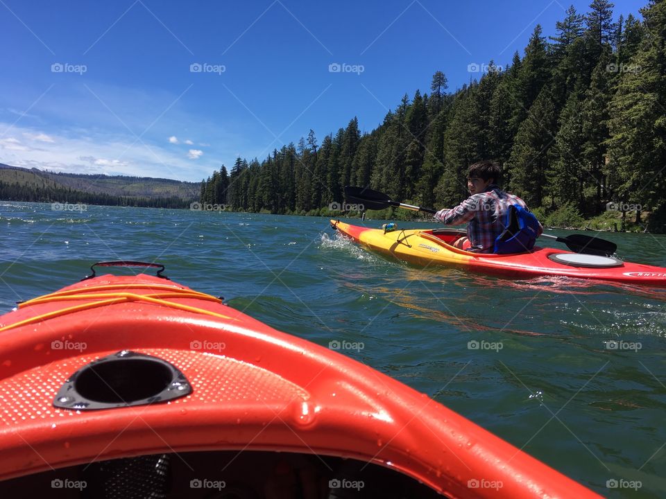 Kayak, Canoe, Water, Recreation, Travel