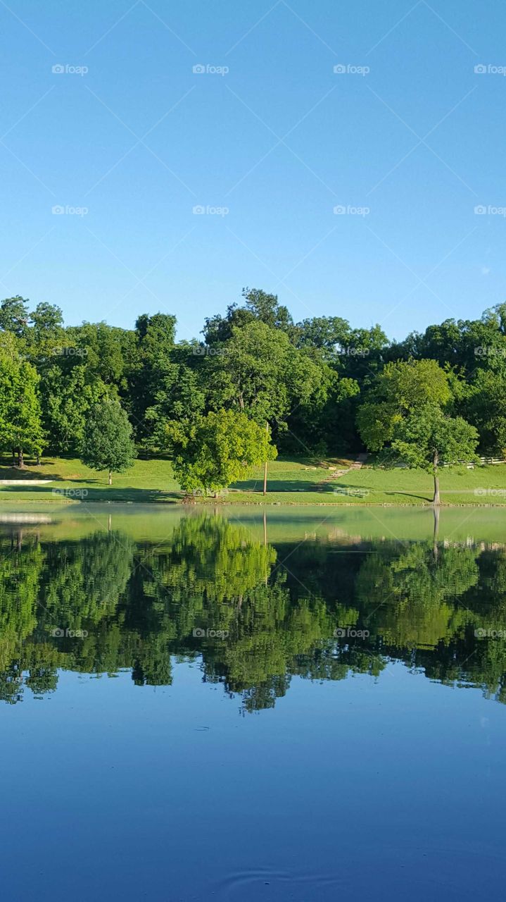 Sevier Lake in Shelby Park, Nashville, TN