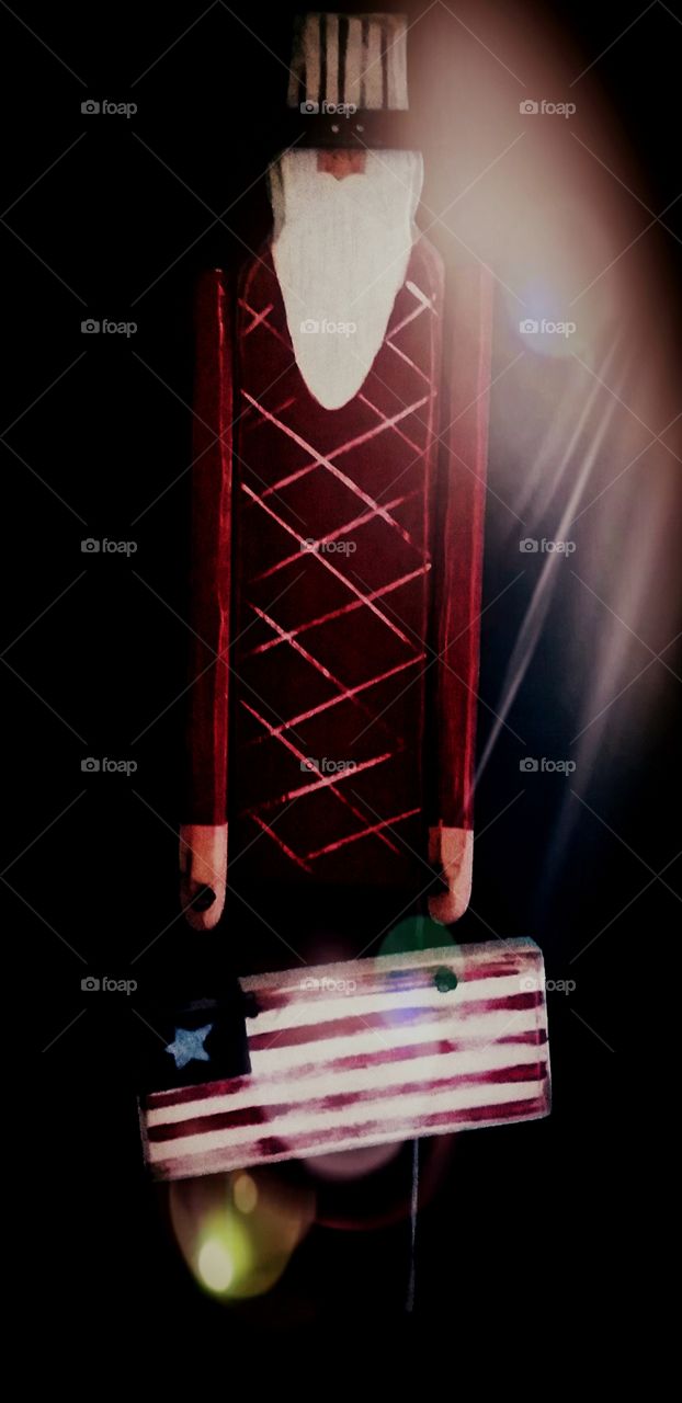 Uncle Sam getting ready for Independence Day 🤩🇺🇸😊